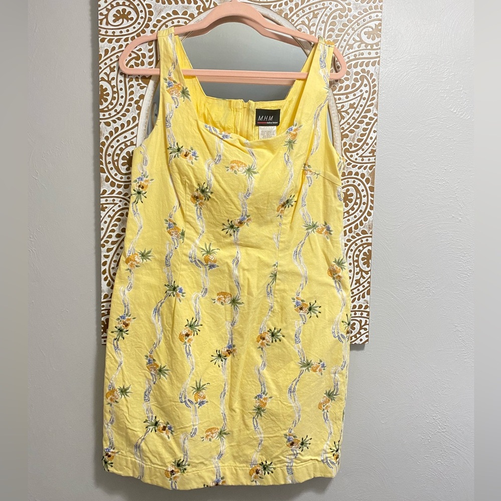 Melissa Harper Vintage Pineapple Beaded Dress 14